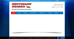 Desktop Screenshot of hoffmann-reisen.de